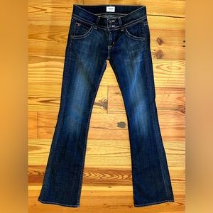 Hudson Women's Jeans Signature Bootcut Dark Wash 2 Button Closure Size 25